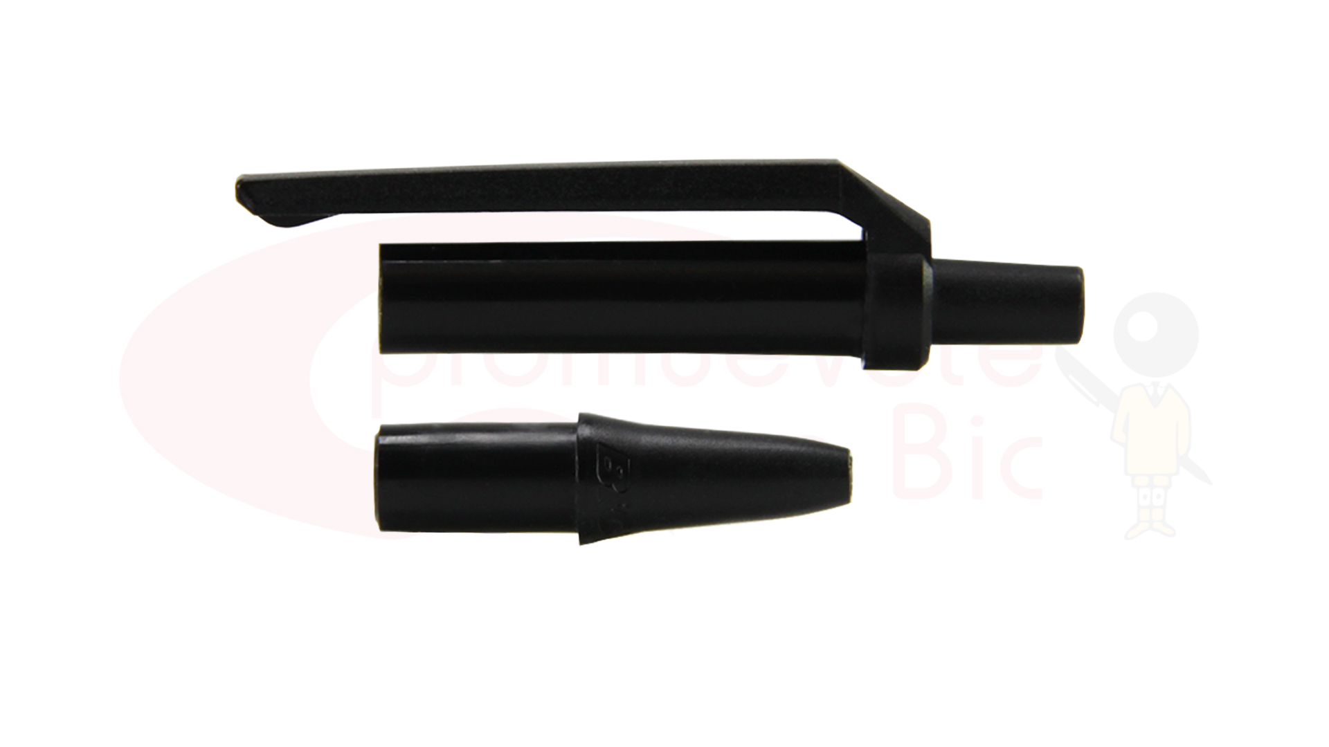 Personaliza tu BIC® Clic Stic®. Selecciona el color de Trim negro y visualiza tu combinación MIX&MATCH con Barril Negro