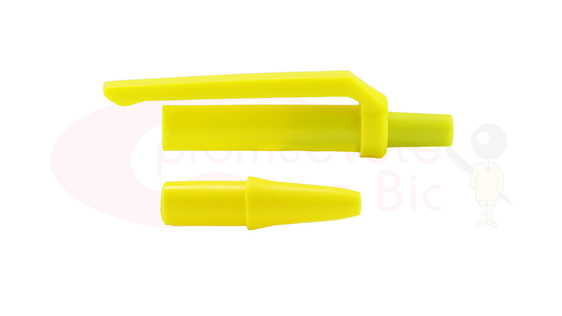 Personaliza tu BIC® Clic Stic®. Selecciona el color de Trim amarillo y visualiza tu combinación MIX&MATCH con Barril Negro