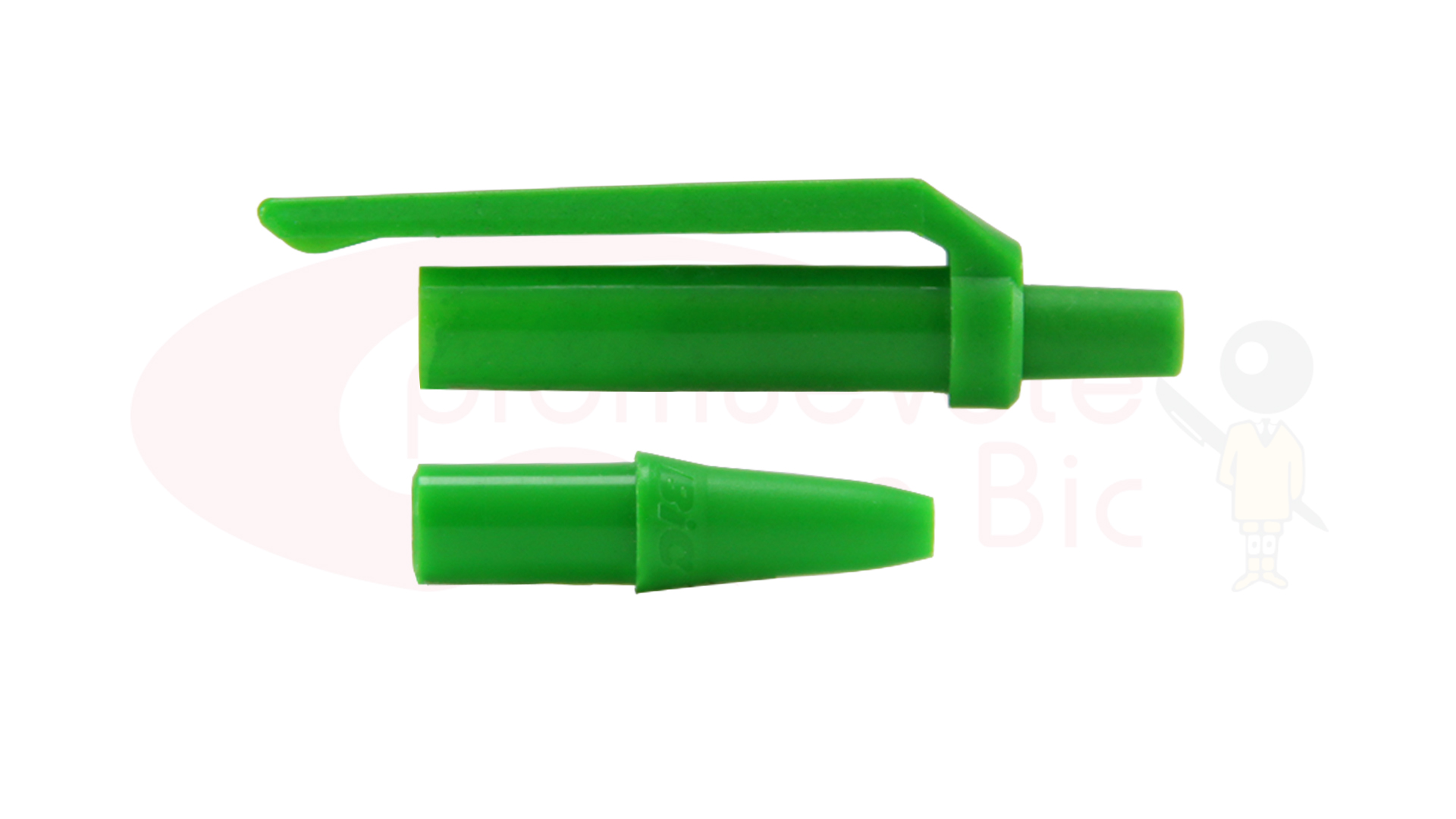 Personaliza tu BIC® Clic Stic®. Selecciona el color de Trim verde claro y visualiza tu combinación MIX&MATCH con Barril Negro