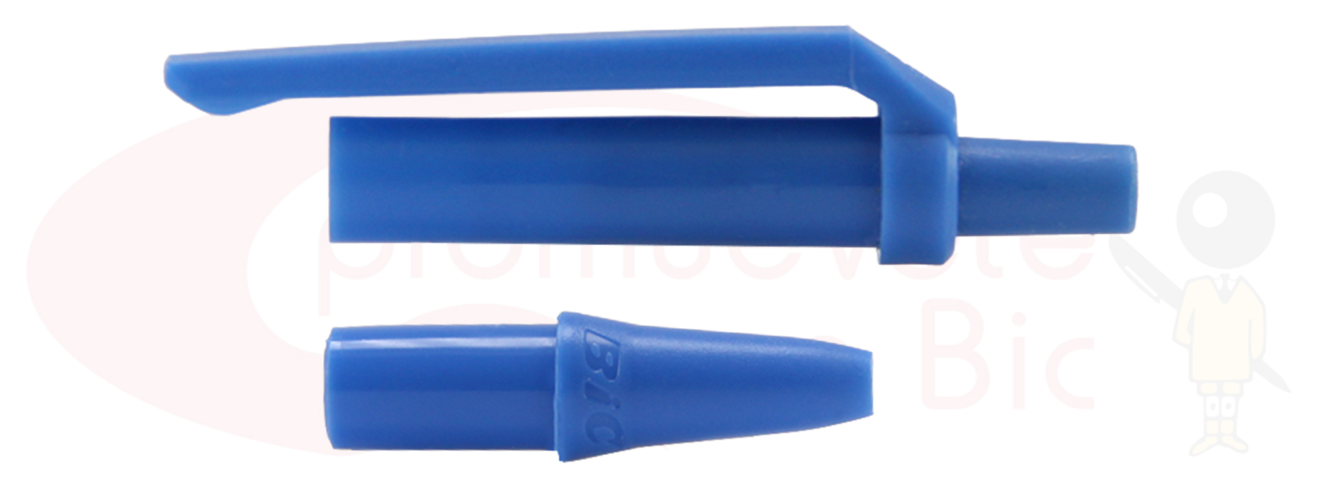 Personaliza tu BIC® Clic Stic®. Selecciona el color de Trim Azul claro y visualiza tu combinación MIX&MATCH con Barril Negro