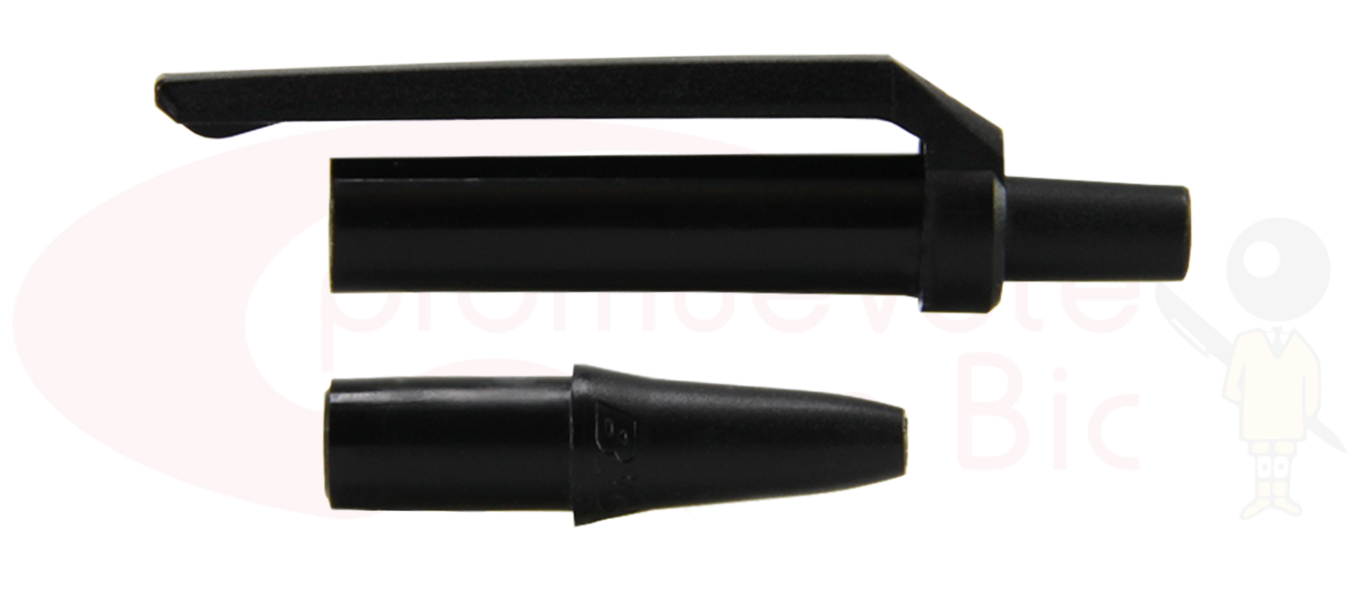 Personaliza tu BIC® Clic Stic®. Selecciona el color de Trim negro y visualiza tu combinación MIX&MATCH con Barril Negro