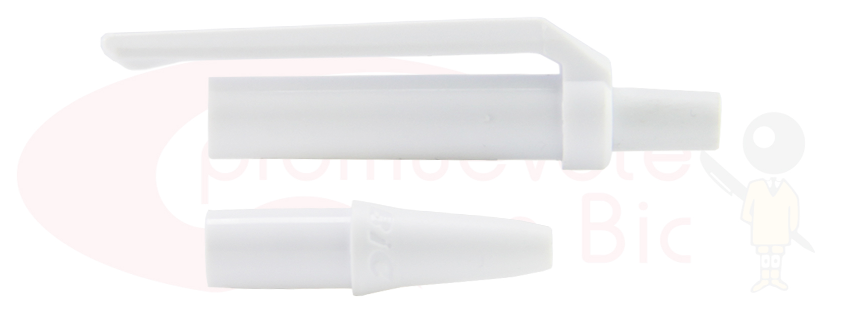 Personaliza tu BIC® Clic Stic®. Selecciona el color de Trim blanco y visualiza tu combinación MIX&MATCH con Barril Navy