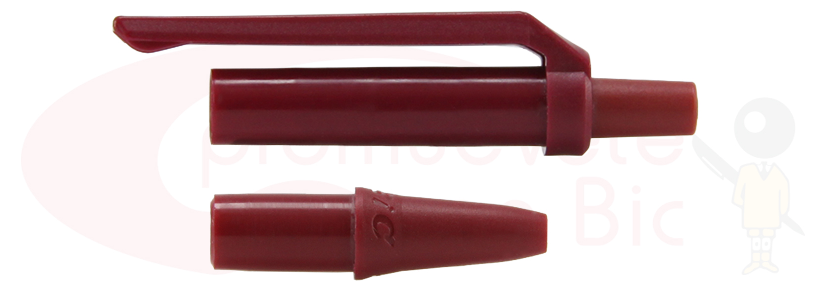 Personaliza tu BIC® Clic Stic®. Selecciona el color de Trim vino y visualiza tu combinación MIX&MATCH con Barril Navy