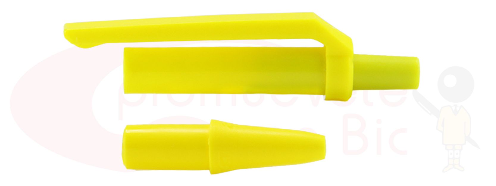 Personaliza tu BIC® Clic Stic®. Selecciona el color de Trim amarillo y visualiza tu combinación MIX&MATCH con Barril rojo