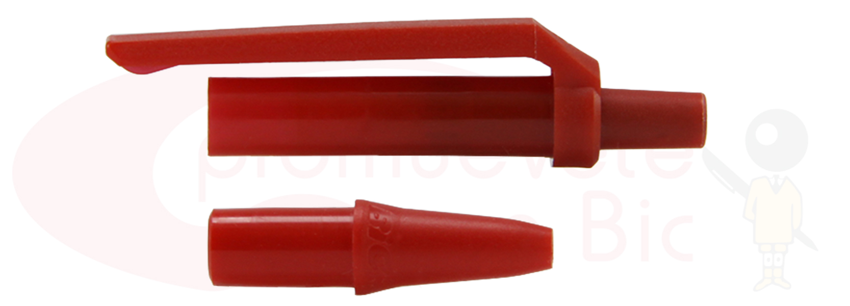 Personaliza tu BIC® Clic Stic®. Selecciona el color de Trim rojo y visualiza tu combinación MIX&MATCH con Barril Navy