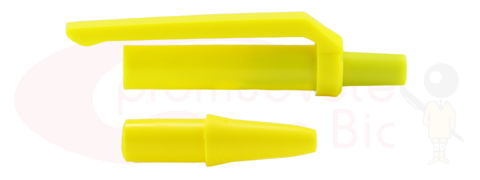 Personaliza tu BIC® Clic Stic®. Selecciona el color de Trim amarillo y visualiza tu combinación MIX&MATCH con Barril verde bosque