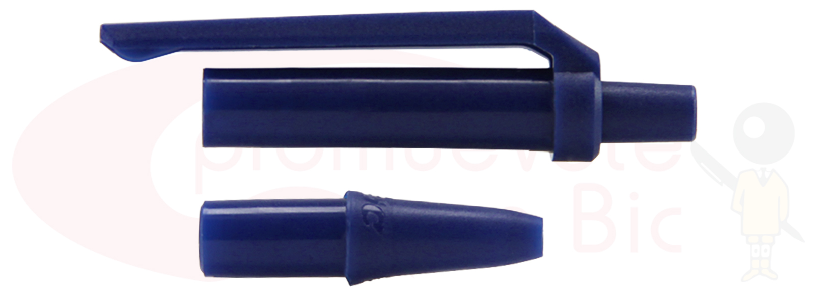 Personaliza tu BIC® Clic Stic®. Selecciona el color de Trim navy y visualiza tu combinación MIX&MATCH con Barril plata