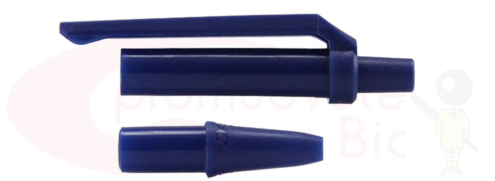 Personaliza tu BIC® Clic Stic®. Selecciona el color de Trim navy y visualiza tu combinación MIX&MATCH con Barril rojo