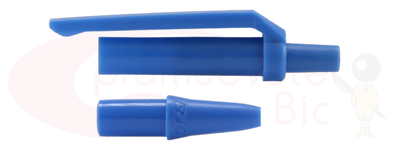 Personaliza tu BIC® Clic Stic®. Selecciona el color de Trim Azul claro y visualiza tu combinación MIX&MATCH con Barril Navy