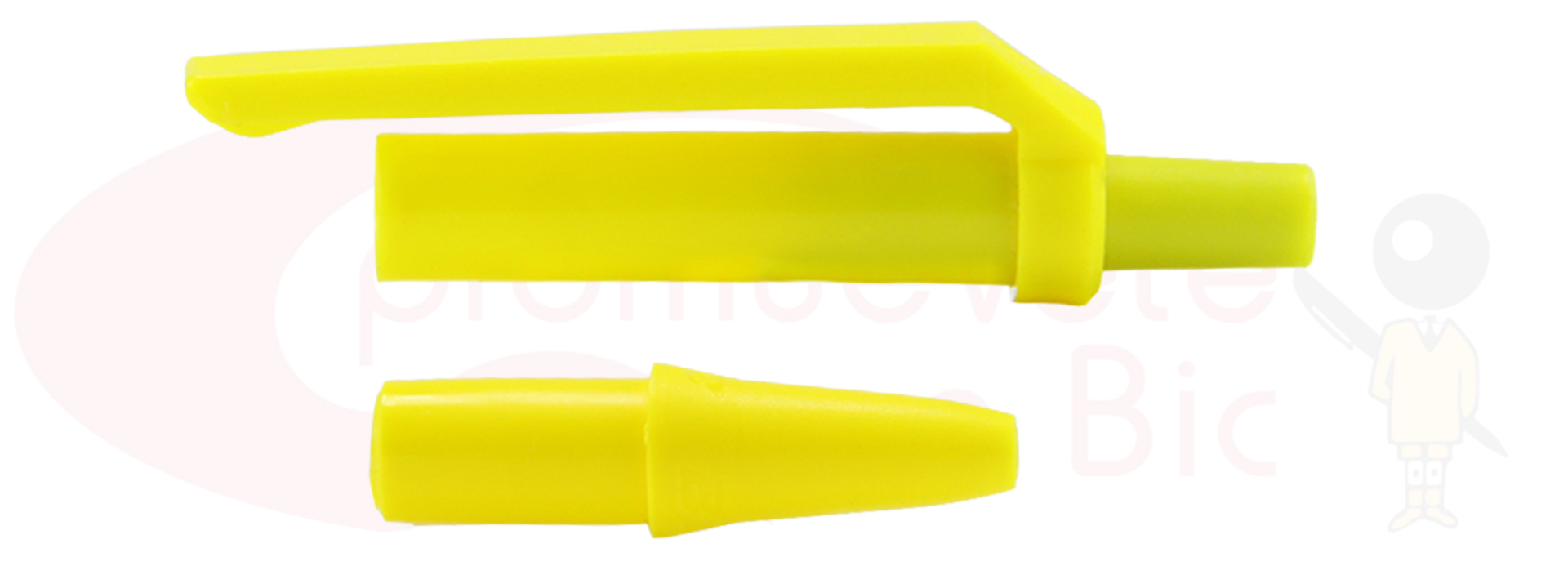 Personaliza tu BIC® Clic Stic®. Selecciona el color de Trim amarillo y visualiza tu combinación MIX&MATCH con Barril blanco