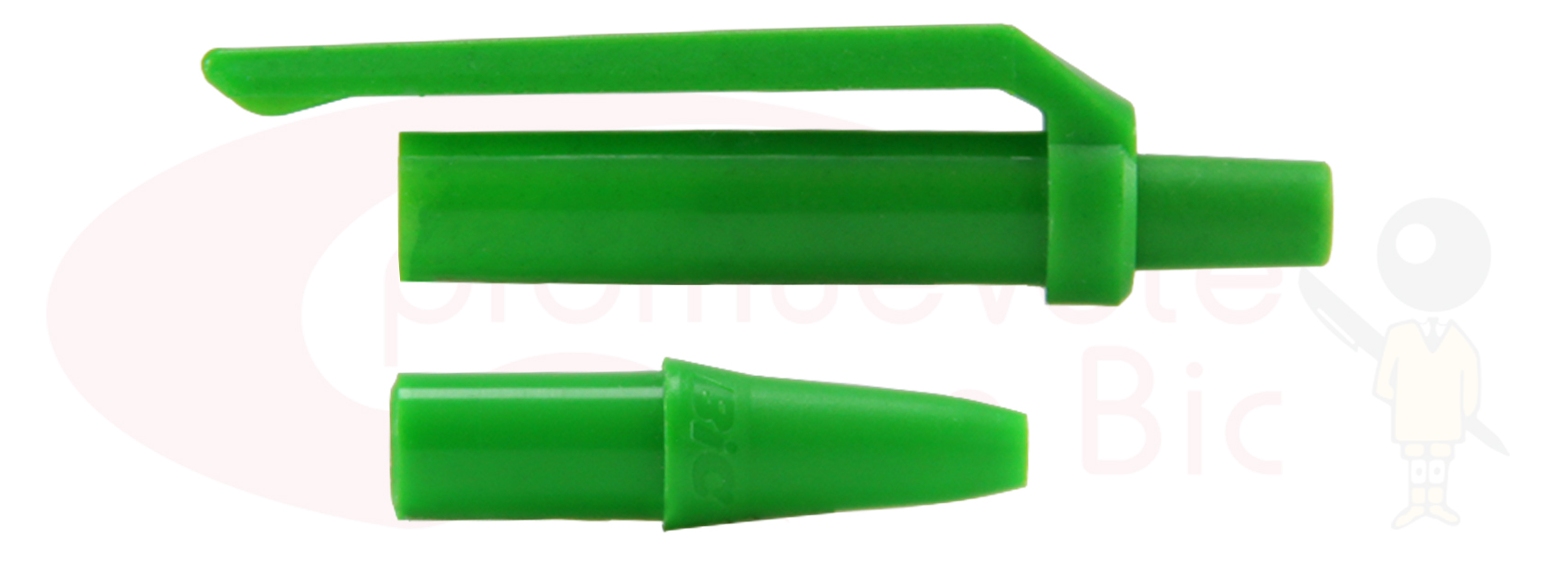 Personaliza tu BIC® Clic Stic®. Selecciona el color de Trim verde claro y visualiza tu combinación MIX&MATCH con Barril Navy