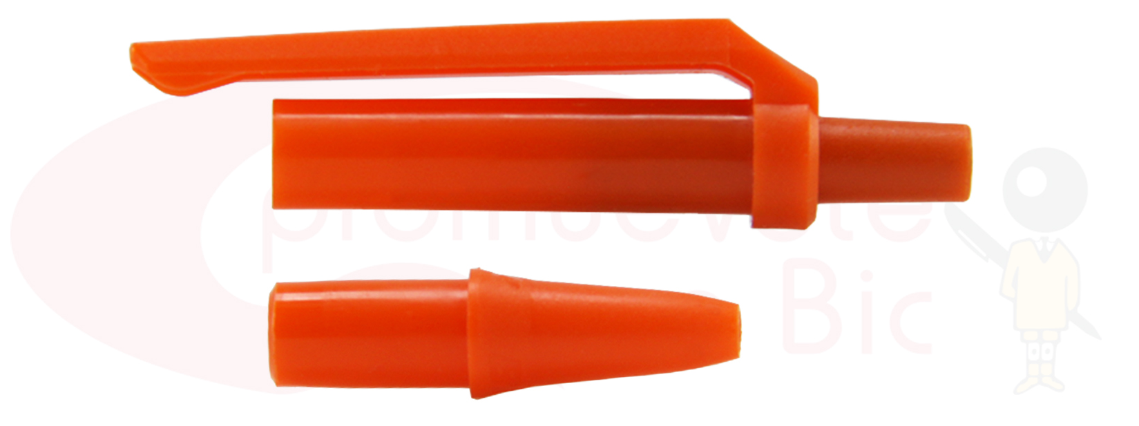 Personaliza tu BIC® Clic Stic®. Selecciona el color de Trim naranja y visualiza tu combinación MIX&MATCH con Barril Navy