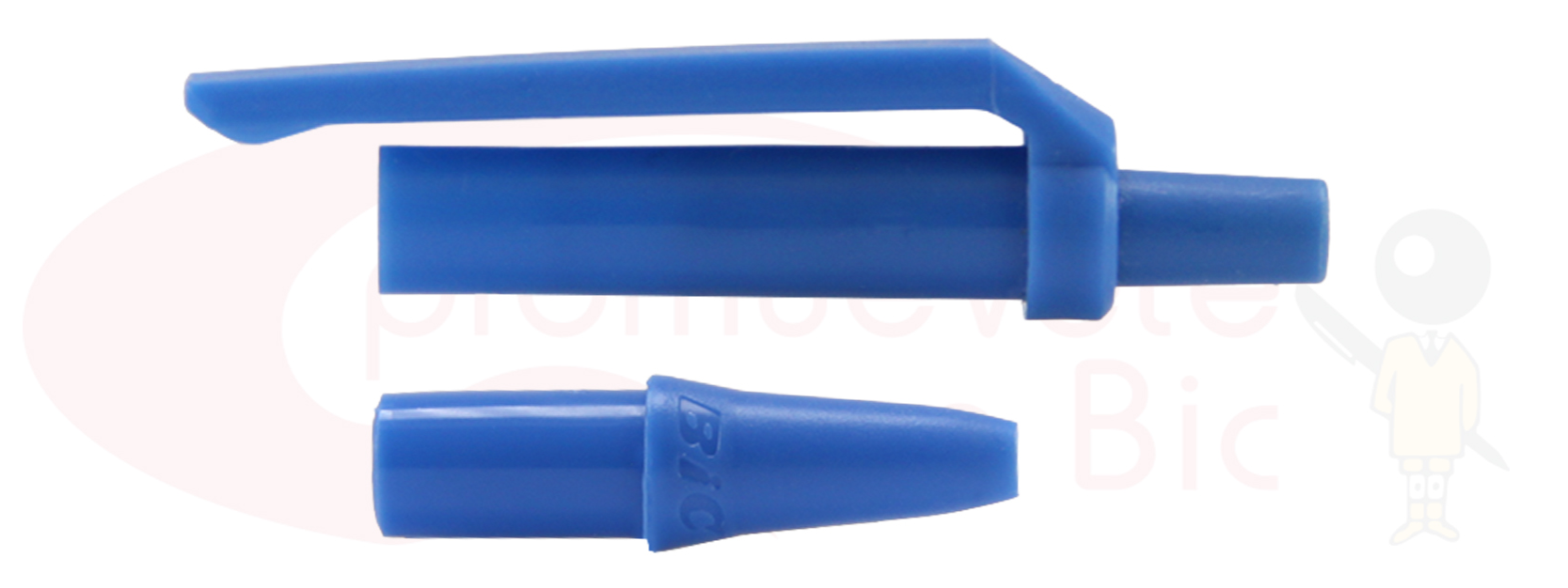 Personaliza tu BIC® Clic Stic®. Selecciona el color de Trim Azul claro y visualiza tu combinación MIX&MATCH con Barril rojo