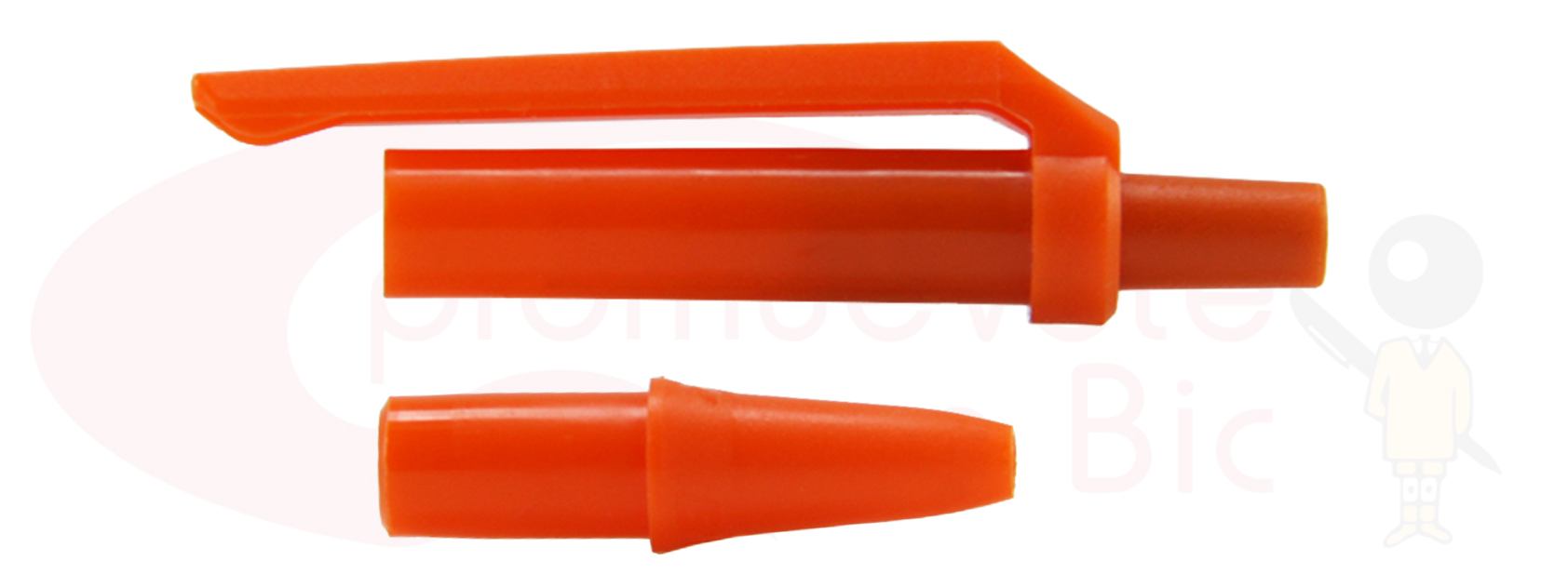 Personaliza tu BIC® Clic Stic®. Selecciona el color de Trim naranja y visualiza tu combinación MIX&MATCH con Barril verde bosque