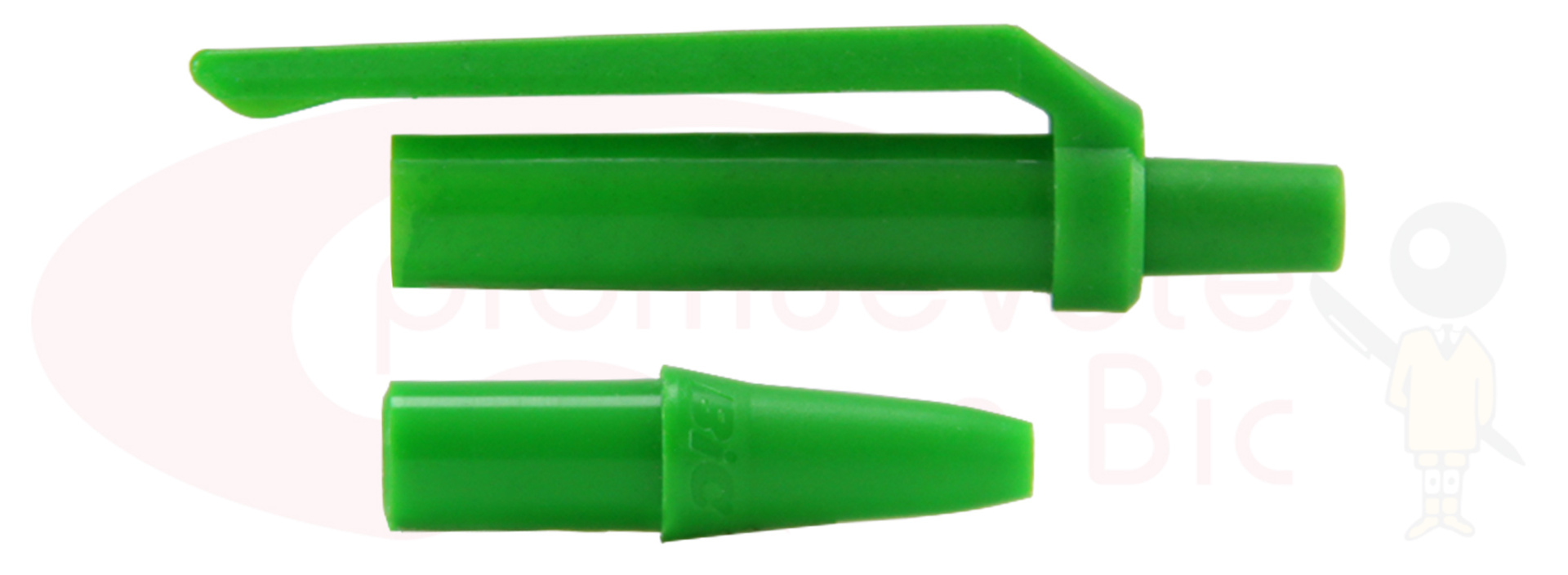 Personaliza tu BIC® Clic Stic®. Selecciona el color de Trim verde claro y visualiza tu combinación MIX&MATCH con Barril blanco