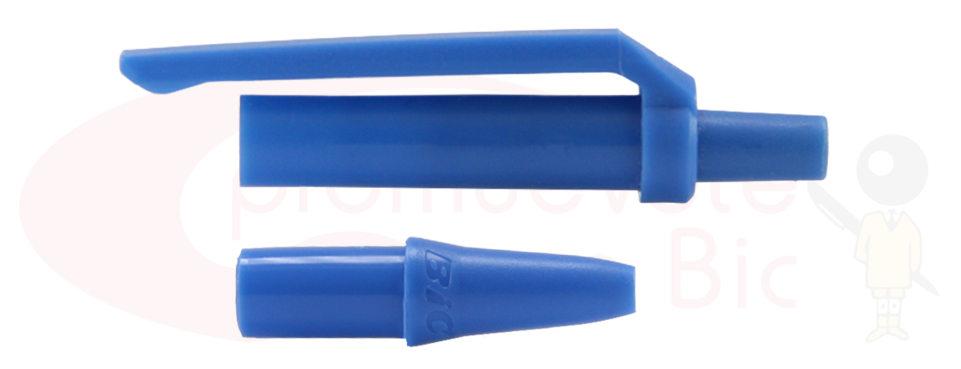 Personaliza tu BIC® Clic Stic®. Selecciona el color de Trim Azul claro y visualiza tu combinación MIX&MATCH con Barril blanco