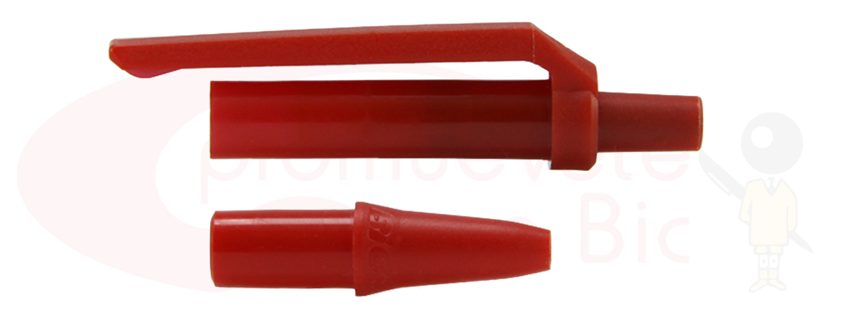 Personaliza tu BIC® Clic Stic®. Selecciona el color de Trim rojo y visualiza tu combinación MIX&MATCH con Barril amarillo