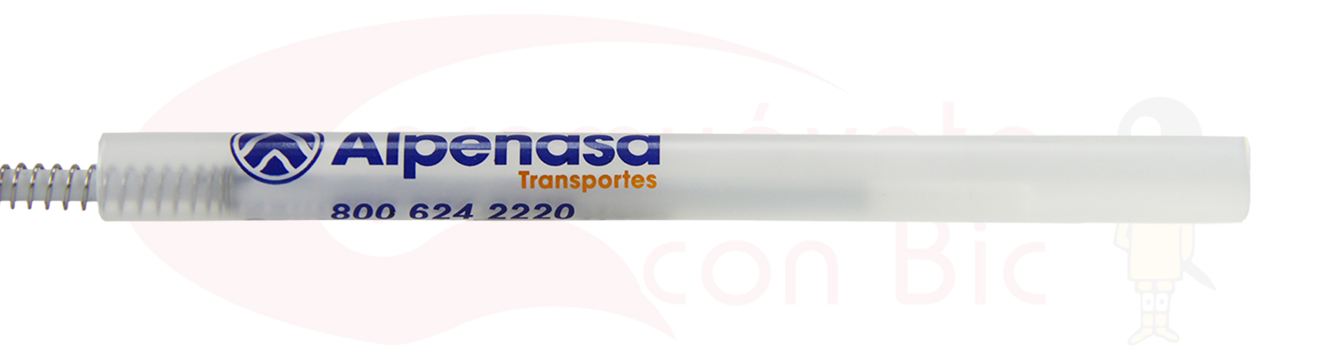 Revisa que colores de impresión se ven en el Barril Clear trasparente en tu bolígrafo BIC® Clic Stic® en su Tabla de sugerencias de impresión